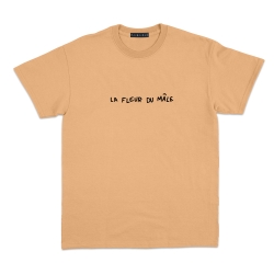 T-shirt  la fleur du mâle marron Homme Faubourg54 manches courtes