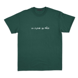 T-shirt la fleur du mâle vert Homme Faubourg54 manches courtes
