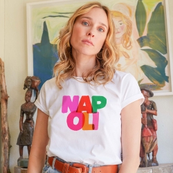 T-shirt Blanc Napoli