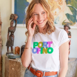 T-shirt Blanc Portofino Faubourg 54