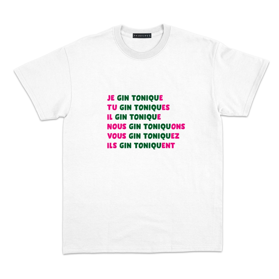 T-Shirt GIN TONIC Faubourg 54 HOMME T-Shirt GIN TONIC Faubourg 54 HOMME