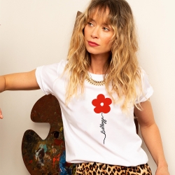 T-shirt Blanc Bellezza Faubourg 54