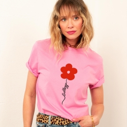 T-shirt Rose Bellezza Faubourg 54