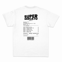 T-shirt Supermercato blanc Homme Faubourg54 manches courtes