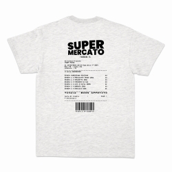 T-shirt Supermercato Gris Homme Faubourg54 manches courtes
