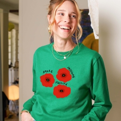Sweat Vert Coquelicot by LesFutiles