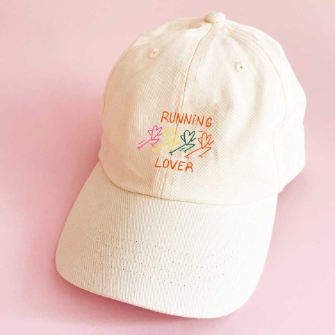 Casquette Crème Running Lover