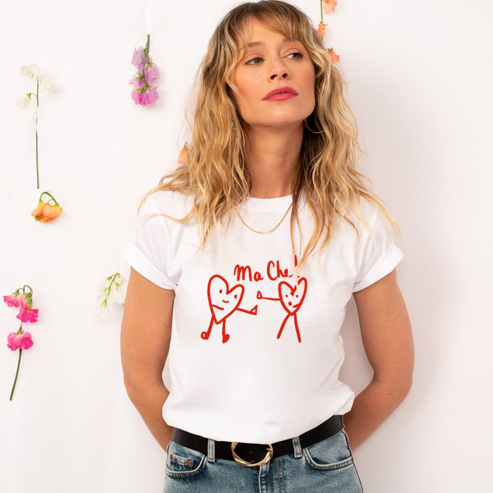 T-shirt Blanc Ma Che