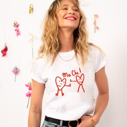 T-shirt Blanc Ma Che