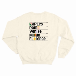 Sweat Villes Italiennes Faubourg 54 homme