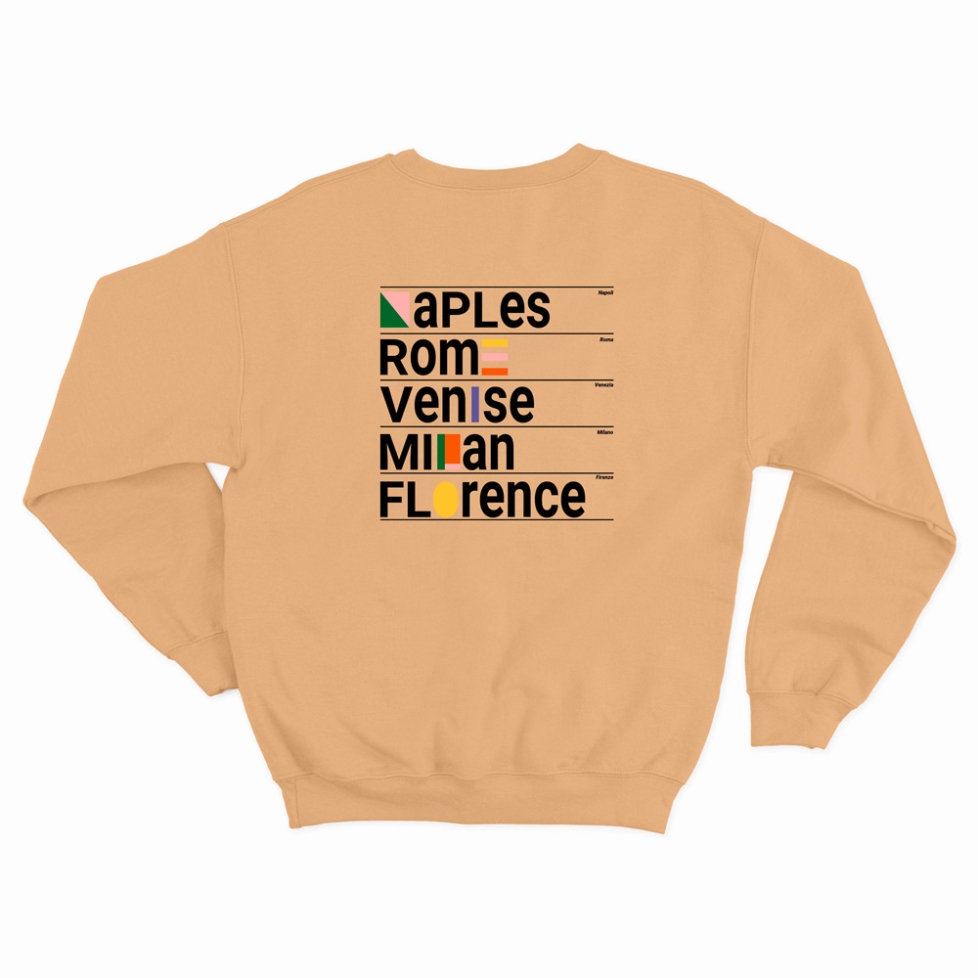 Sweat Villes Italiennes Faubourg 54 homme
