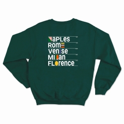 Sweat Villes Italiennes Faubourg 54 homme