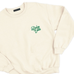 Sweat Dolce Vita Broderie Faubourg 54 homme
