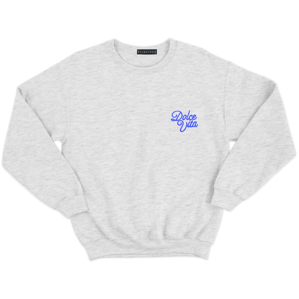 Sweat Dolce Vita Broderie Faubourg 54 homme