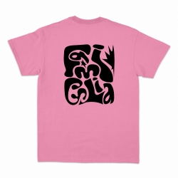 T-shirt rose Famiglia Faubourg 54 Homme