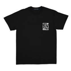 T-shirt noir Famiglia Faubourg 54 Homme