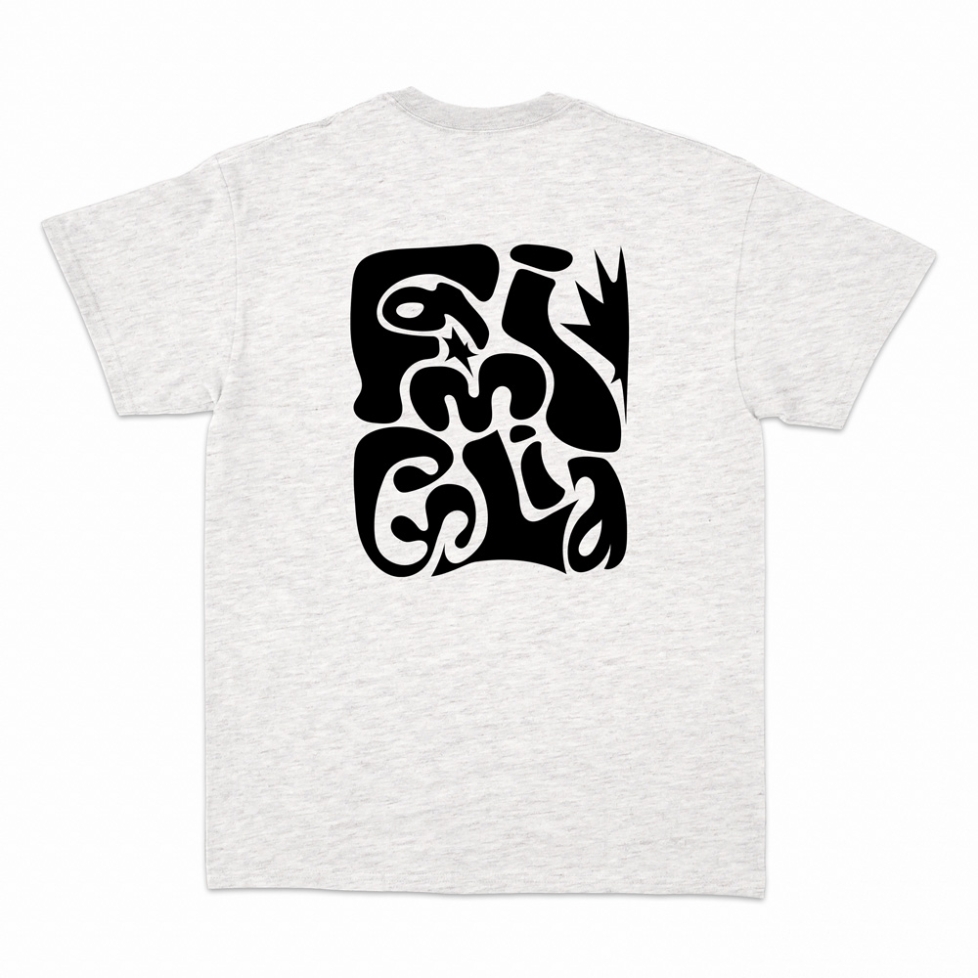 T-shirt gris Famiglia Faubourg 54 Homme