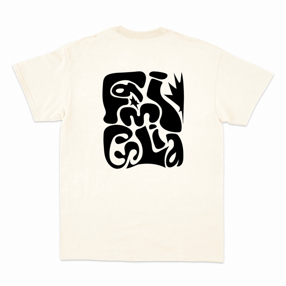 T-shirt crème Famiglia Faubourg 54 Homme
