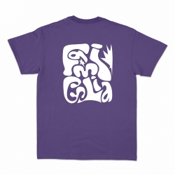 T-shirt violet Famiglia Faubourg 54 Homme