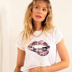 T-shirt Bouche Militaire