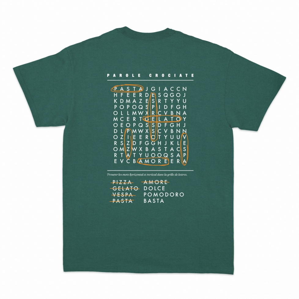 T-shirt Parole Crociate Faubourg 54 Homme