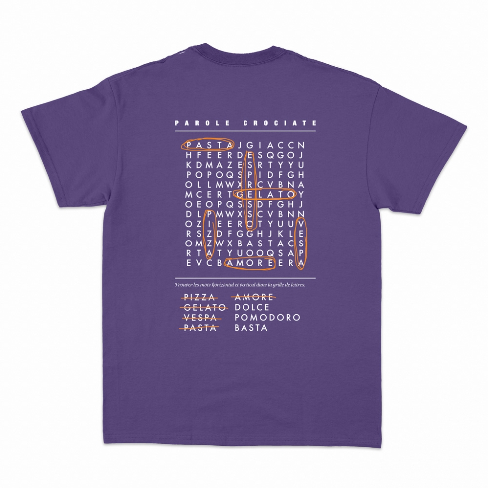 T-shirt Parole Crociate Faubourg 54 Homme
