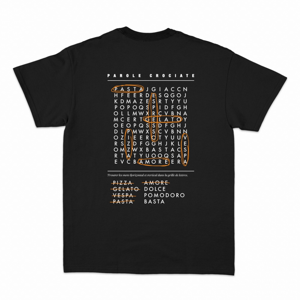 T-shirt Parole Crociate Faubourg 54 Homme
