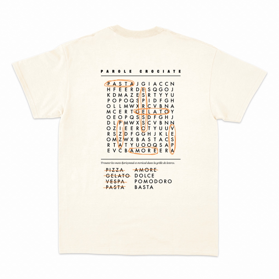 T-shirt Parole Crociate Faubourg 54 Homme