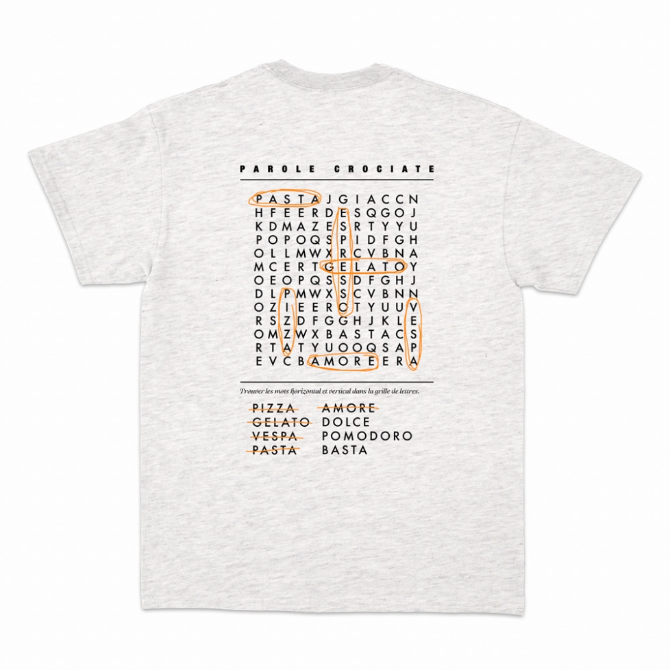 T-shirt Parole Crociate Faubourg 54 Homme
