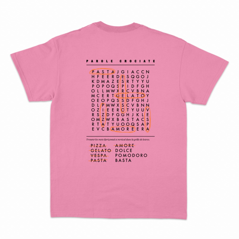 T-shirt Parole Crociate Faubourg 54 Homme