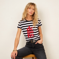 T-Shirt Coco Noir Demon de Minuit