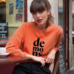 Sweat Orange Demon de Minuit