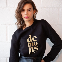 Sweat Noir Demon de Minuit