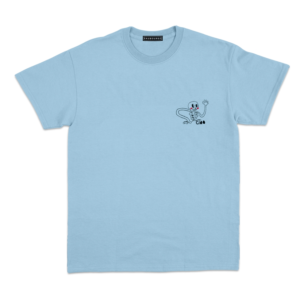 T-shirt Squelette Ciao Faubourg 54 Homme