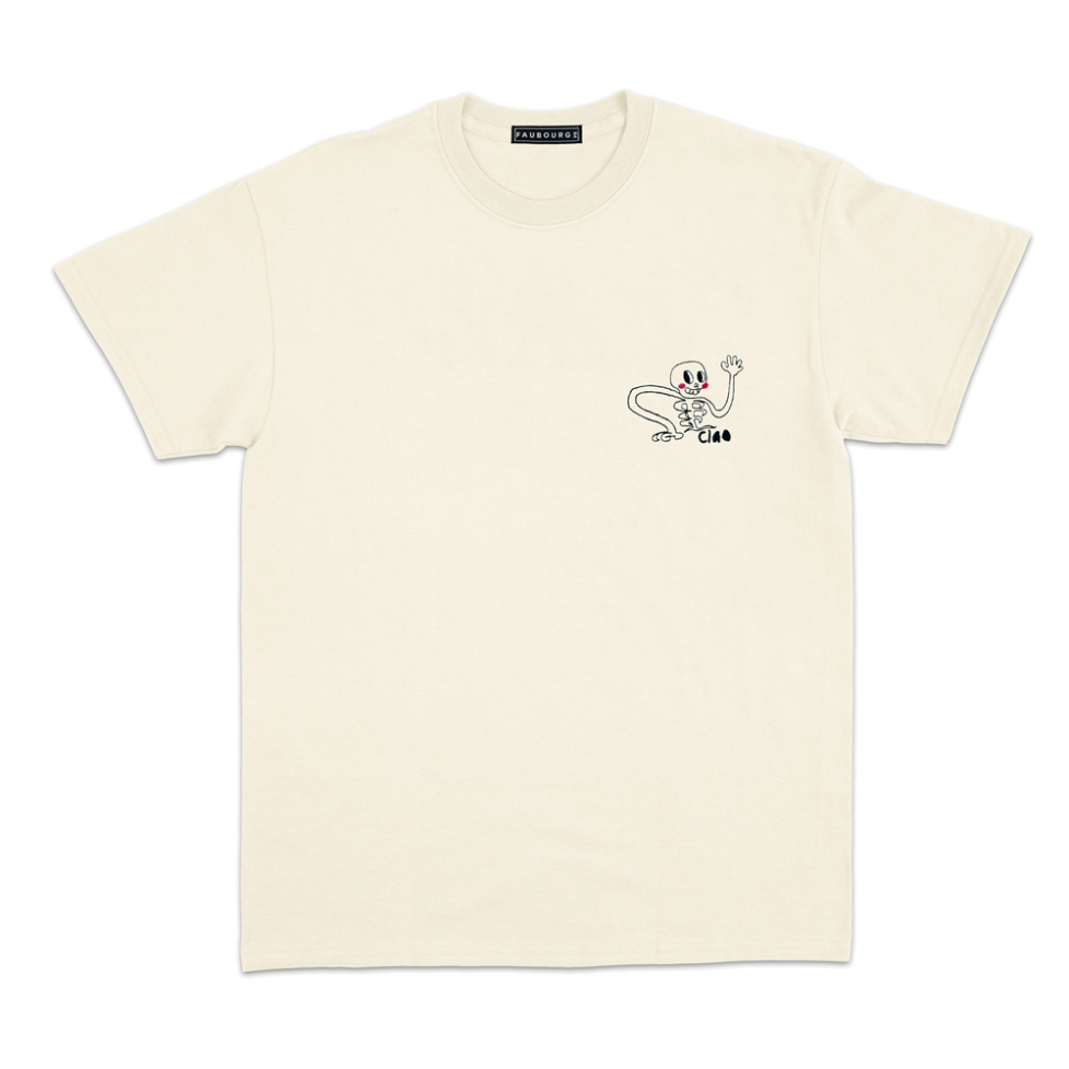 T-shirt Squelette Ciao Faubourg 54 Homme