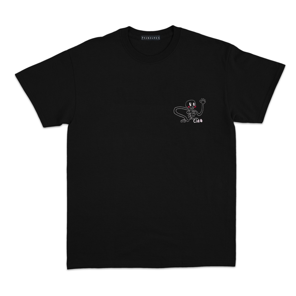 T-shirt Squelette Ciao Faubourg 54 Homme