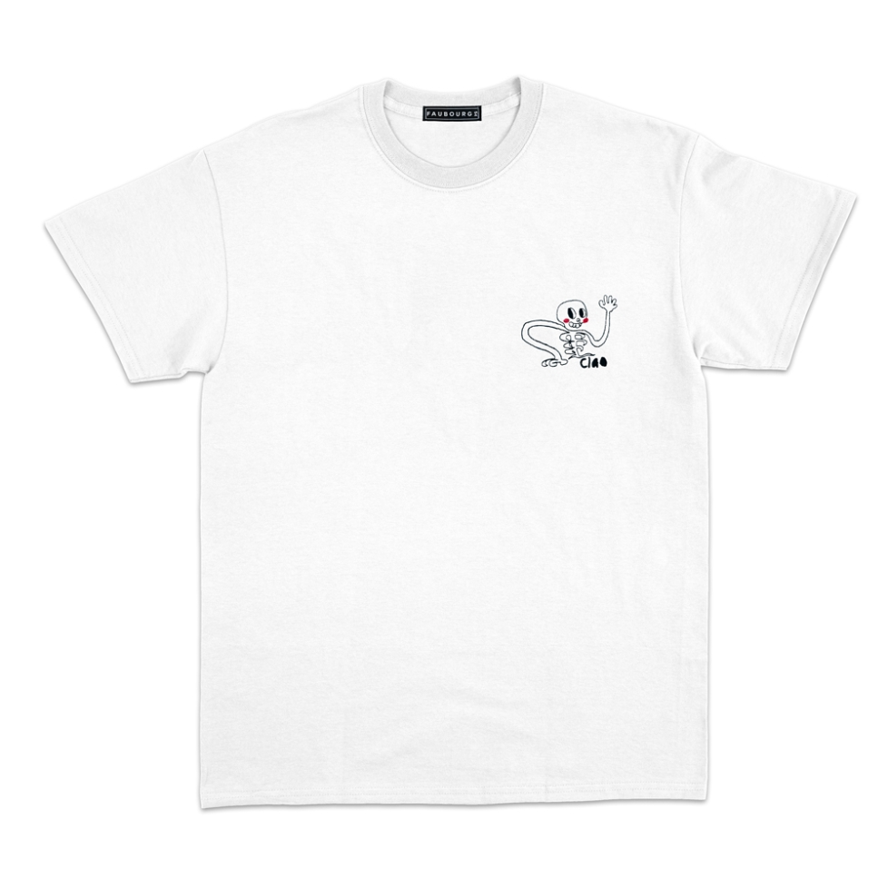 T-shirt Squelette Ciao Faubourg 54 Homme