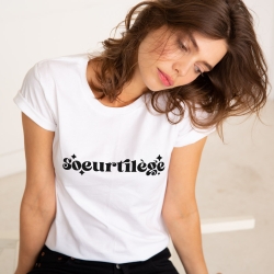 T-shirt Blanc Soeurtilège