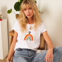 T-shirt Blanc Luca