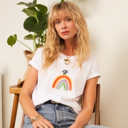 T-shirt Blanc Luca