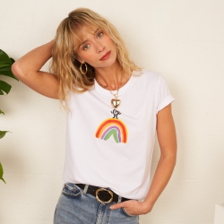 T-shirt Blanc Luca