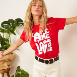 T-shirt Rouge Armée de l'Amour