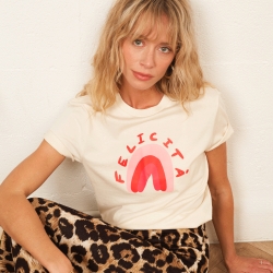 T-shirt Crème Felice by MaudParys