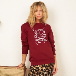 Sweat Bordeaux Melimelove by Maud Parys