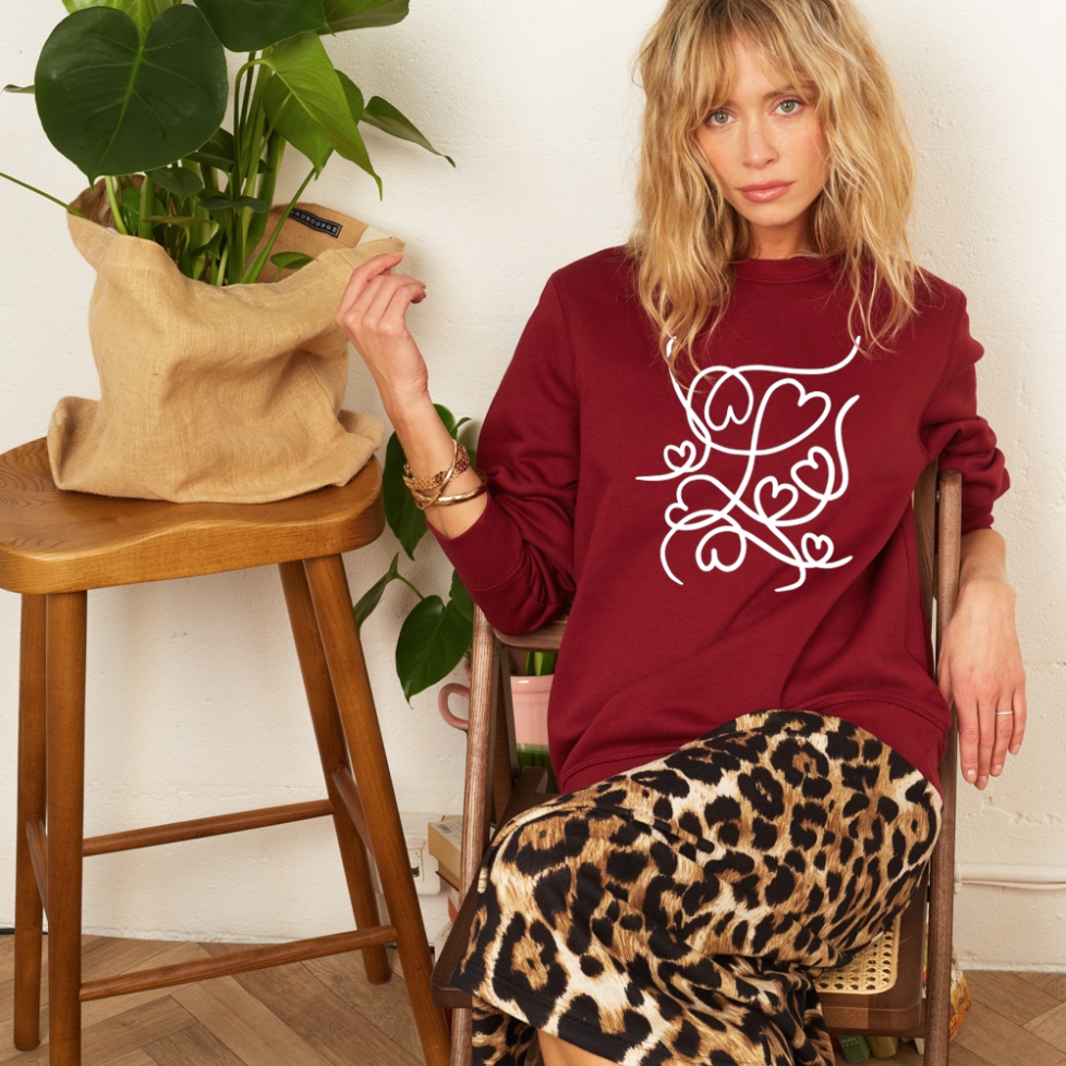 Sweat Bordeaux Melimelove by Maud Parys
