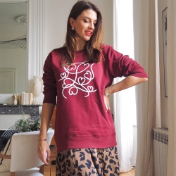 Sweat Bordeaux Melimelove by Maud Parys