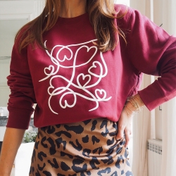 Sweat Bordeaux Melimelove by Maud Parys