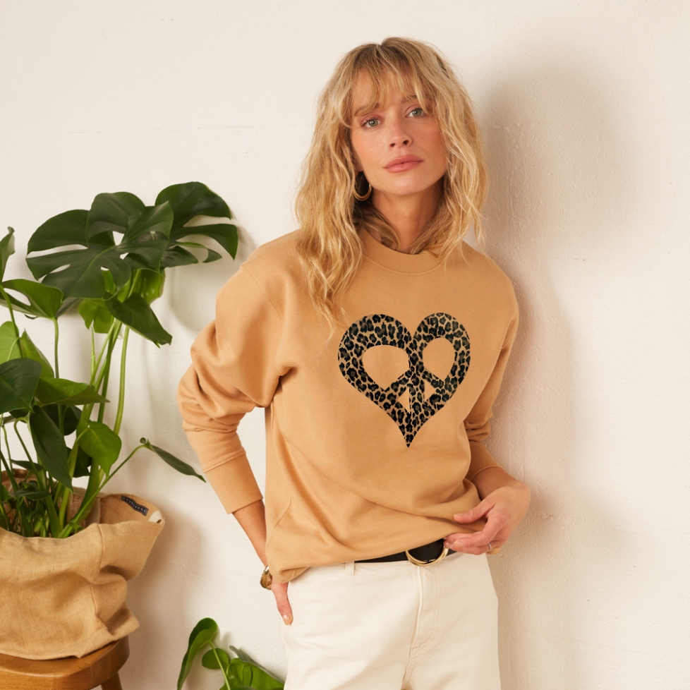 Sweat Nude Cuore della Pace
