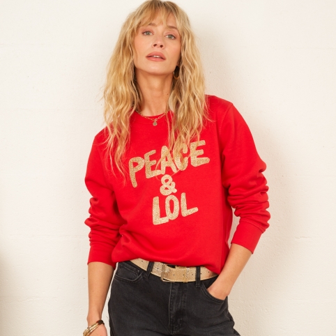 Sweat Rouge Peace & Lol