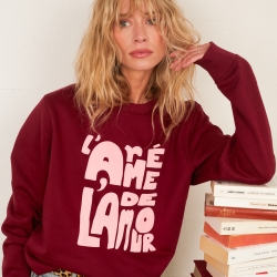 Sweat Bordeaux Armée de l'Amour
